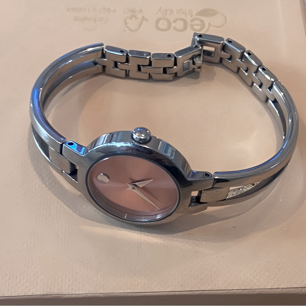 Movado watch  good condition
Sized for a small wrist